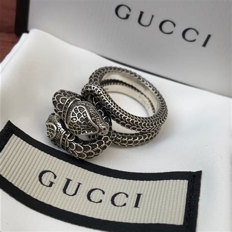 gucci female ring|Gucci snake ring women's.